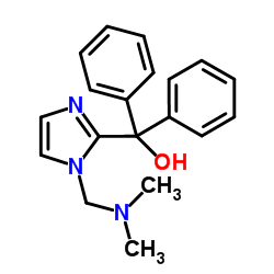 {1-[(Dimethylamino)methyl]-1H-imidazol-2-yl}(diphenyl)methanol Structure