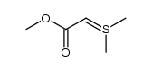 (Dimethylsulfuranyliden)essigsaeure-methylester结构式