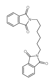 1H-Isoindole-1,3(2H)-dione,2,2'-(1,6-hexanediyl)bis-结构式