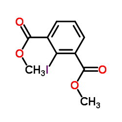 2-碘异酞酸二甲酯结构式