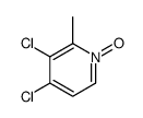 2-Methyl-3,4-dichloropyridine N-Oxide结构式