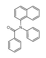 N-(naphthalen-1-yl)-N-phenylbenzamide Structure