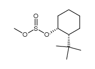 (+/-)-sulfurous acid-(cis-2-tert-butyl-cyclohexyl ester)-methyl ester Structure