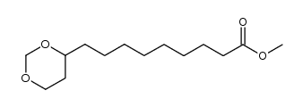 9-[1,3]dioxan-4-yl-nonanoic acid methyl ester Structure