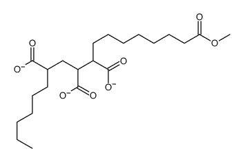 18-methoxy-18-oxooctadecane-6,8,9-tricarboxylate Structure