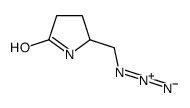 5-(azidomethyl)pyrrolidin-2-one结构式