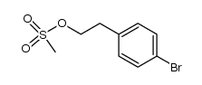 1-(2-methanesulfonyloxyethyl)-4-bromobenzene Structure