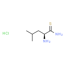 L-LEUCINE THIOAMIDE HYDROCHLORIDE Structure
