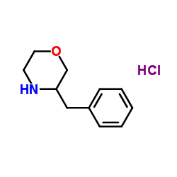 3-Benzylmorpholine hydrochloride (1:1) Structure