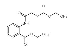 2-[(4-Ethoxy-1,4-dioxobutyl)amino]benzoic Acid Ethyl Ester Structure