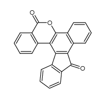 dibenzo[c,h]indeno[1,2-f]chromene-5,11-dione结构式