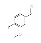 3-甲氧基-4-碘苯甲醛结构式