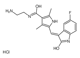 N,N-Didesethyl Sunitinib Hydrochloride Structure
