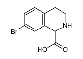 7-BROMO-1,2,3,4-TETRAHYDRO-ISOQUINOLINE-1-CARBOXYLIC ACID structure