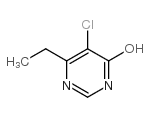 5-氯-6-乙基嘧啶-4-醇结构式
