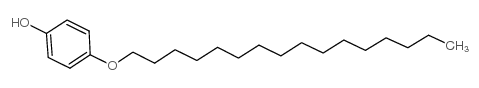 4-十六烷氧基苯酚结构式