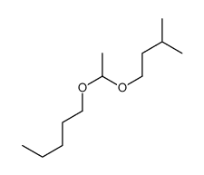 acetaldehyde 3-methyl butyl pentyl acetal结构式