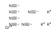 六氰铬酸钾结构式
