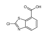 2-氯苯并[d]噻唑-7-羧酸结构式