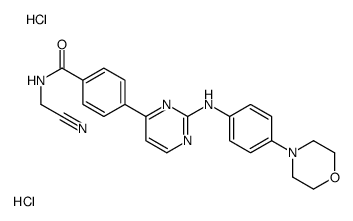 Momelotinib Dihydrochloride结构式