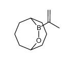 10-isopropenyl-9-oxa-10-borabicyclo(3.3.2)decane Structure
