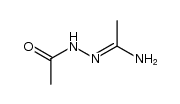N1-Acetylacetamidrazon Structure