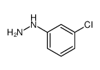 (3-Chlorophenyl)hydrazine Structure