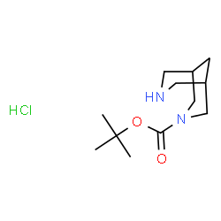 3, 7-二氮杂双环[3.3.1]壬烷-3-羧酸叔丁酯盐酸盐结构式