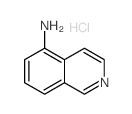 5-氨基异喹啉盐酸盐结构式