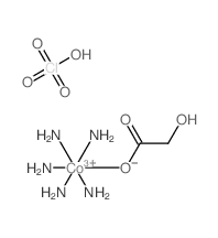 azanide,cobalt(3+),2-hydroxyacetate,perchloric acid Structure
