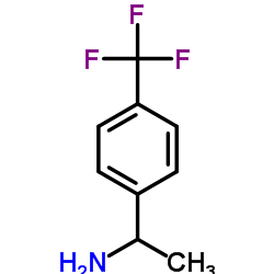 1-(4-(三氟甲基)苯基)乙胺结构式