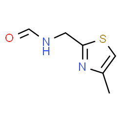 Formamide,N-[(4-methyl-2-thiazolyl)methyl]- Structure