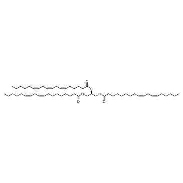 2-γ亚麻酰基-1,3-dilinoleoyl-sn-甘油结构式