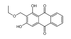 lucidin ethyl ether structure