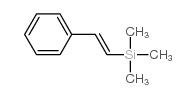 Silane, trimethyl(2-phenylethenyl)-结构式