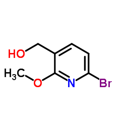 6-Bromo-2-Methoxypyridin-3-yl)Methanol structure