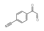 4-(2-氧代乙酰基)苯腈结构式