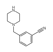 3-[(哌嗪-1-基)甲基]苄腈结构式