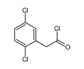 2,5-DICHLOROPHENYLACETYL CHLORIDE Structure