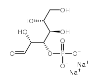 D-Glucose-3-phosphatedisodiumsalt Structure