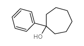 Cycloheptanol,1-phenyl- Structure