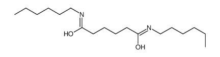 N,N'-dihexylhexanediamide Structure