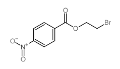 2-bromoethyl 4-nitrobenzoate结构式