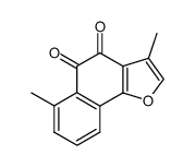 3,6-Dimethylnaphtho[1,2-b]furan-4,5-dione结构式