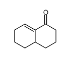 3,4,4a,5,6,7-hexahydro-2H-naphthalen-1-one结构式