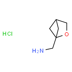 (2-氧杂双环[2.1.1]己-1-基)甲胺盐酸盐结构式