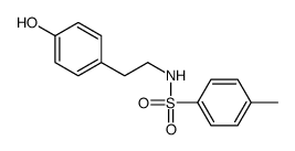N-[2-(4-hydroxyphenyl)ethyl]-4-methylbenzenesulfonamide结构式