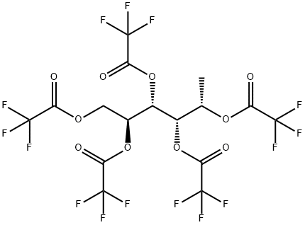 1-Deoxy-L-mannitol pentakis(trifluoroacetate)结构式
