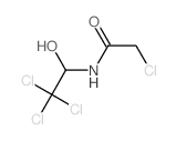 Acetamide,2-chloro-N-(2,2,2-trichloro-1-hydroxyethyl)-结构式