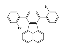 7,10-bis(2-bromophenyl)fluoranthene Structure